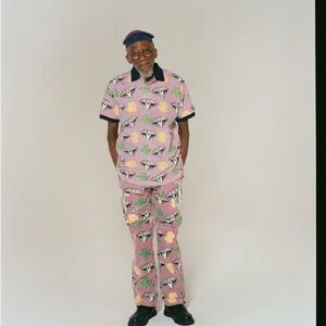 Billionaire Boys Club BB Dollar Cargo Pant in the "Bleach White" colorway Sz 32